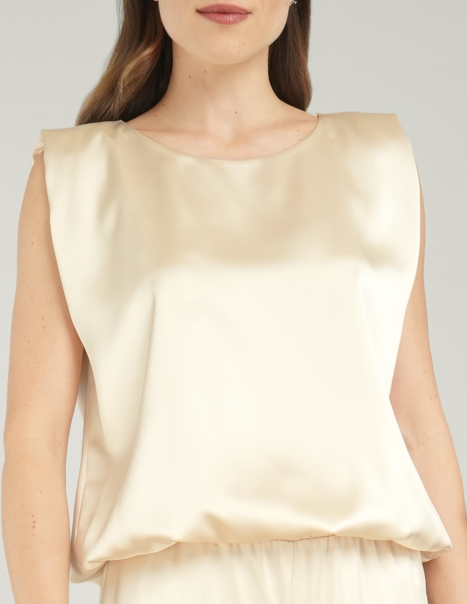 Blusa sin Manga para mujer 4
