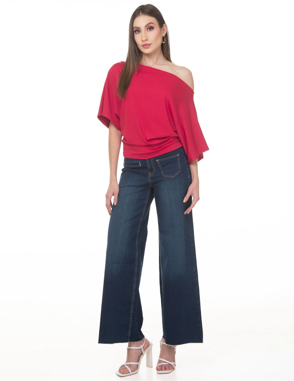 Blusa manga corta para mujer 3
