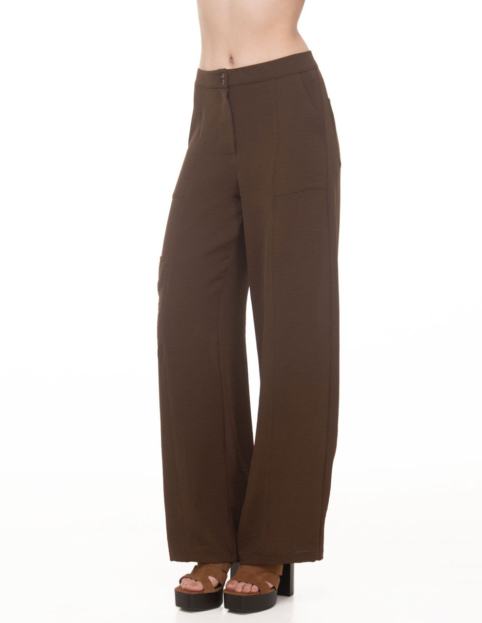 Pantalón cargo regular para mujer