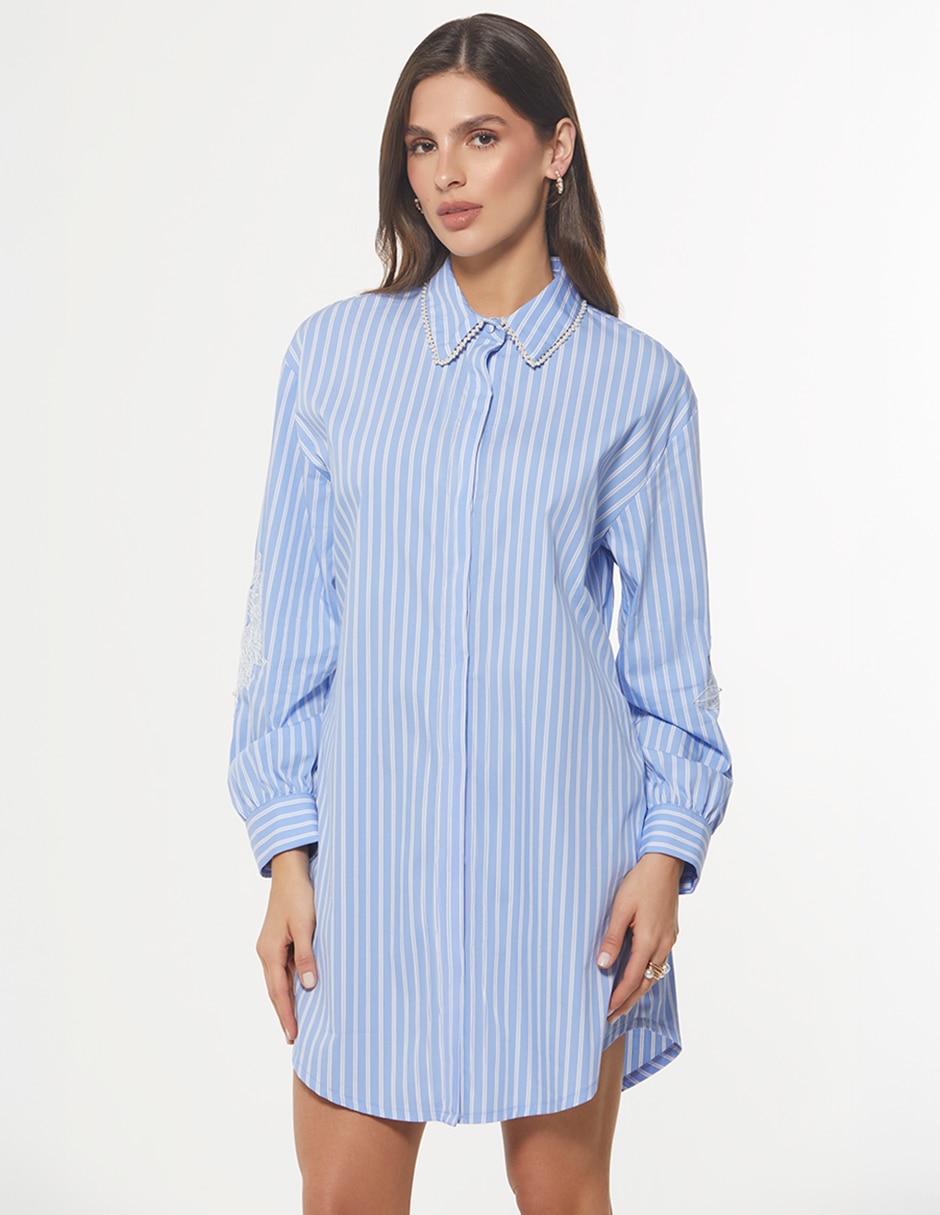 Corto Casual Raya Perla para mujer 2