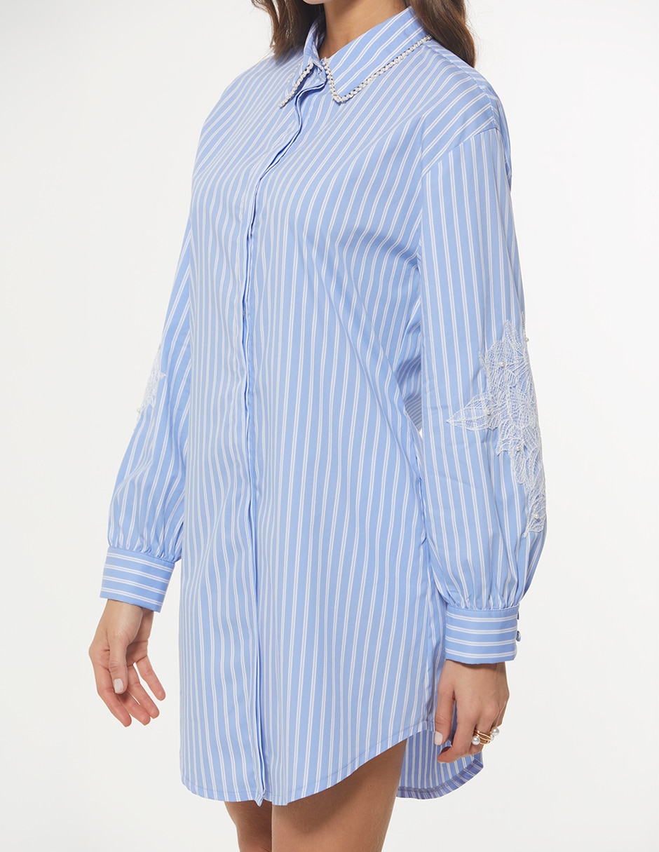 Corto Casual Raya Perla para mujer 4