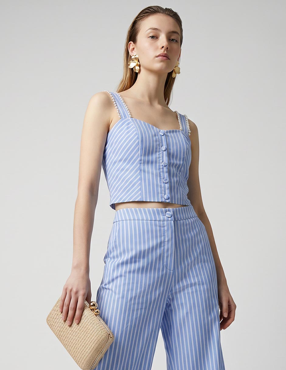Blusa de tirantes para mujer