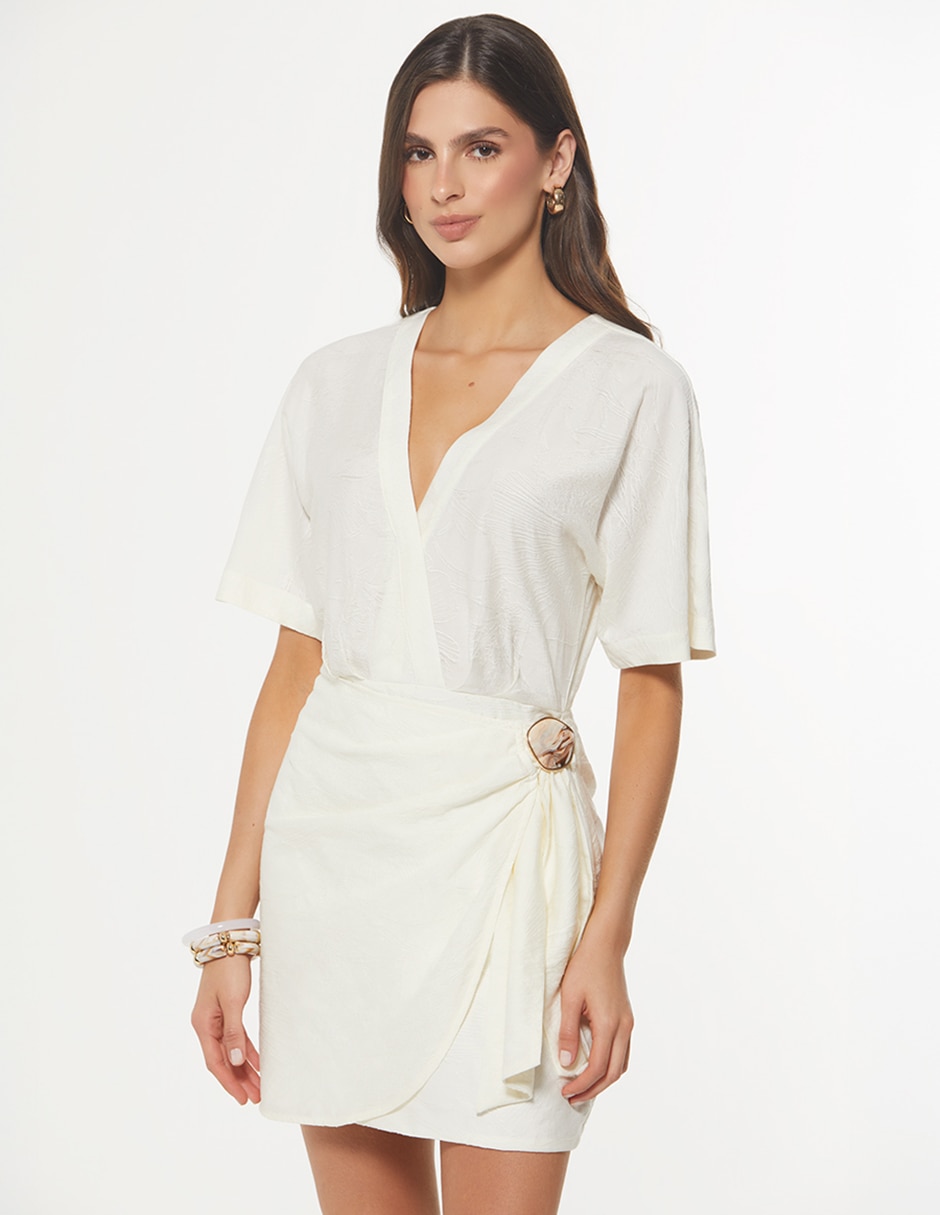 Vestido corto casual para mujer