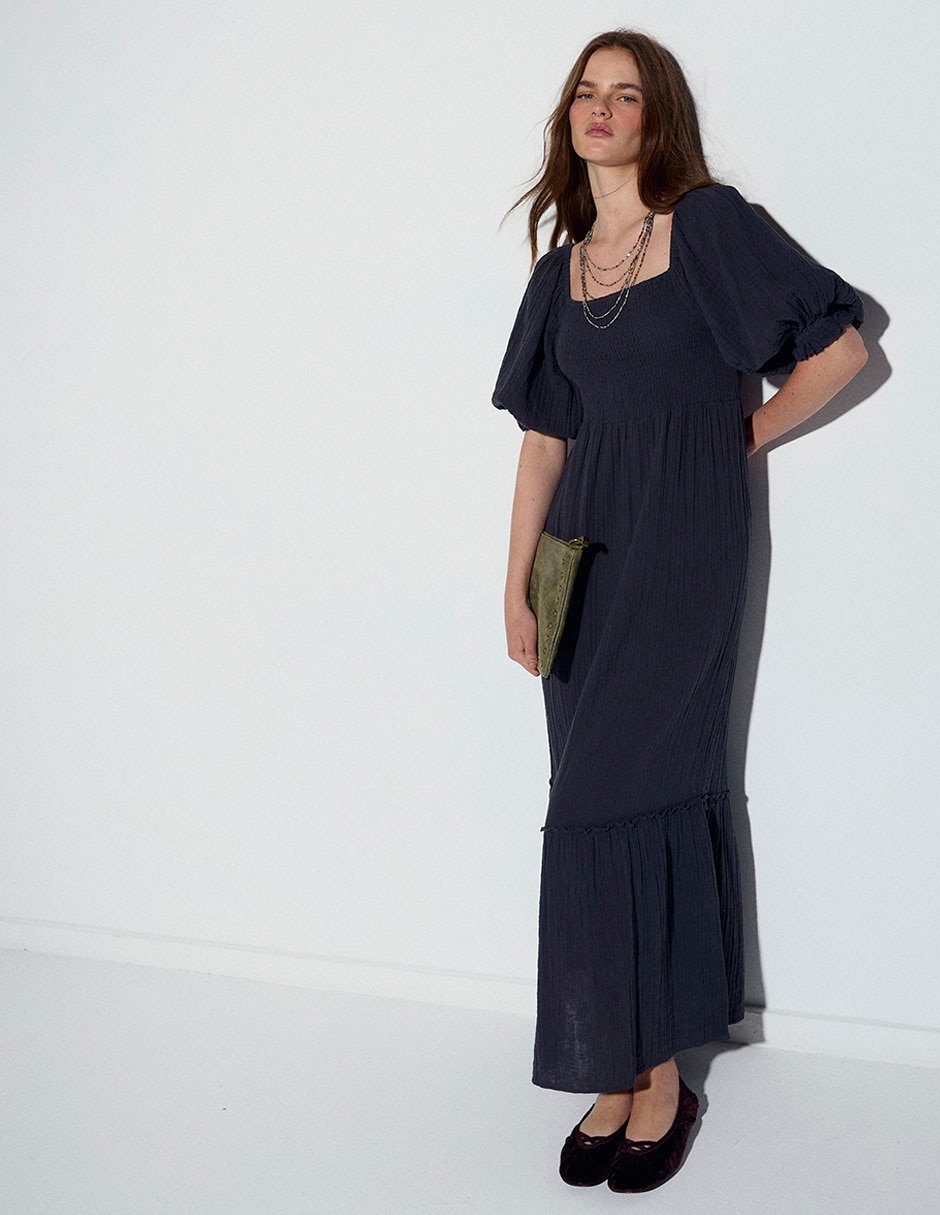 Vestido largo casual para mujer 2