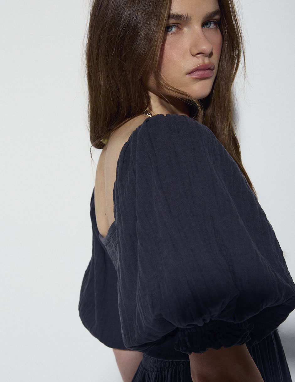 Vestido largo casual para mujer 4
