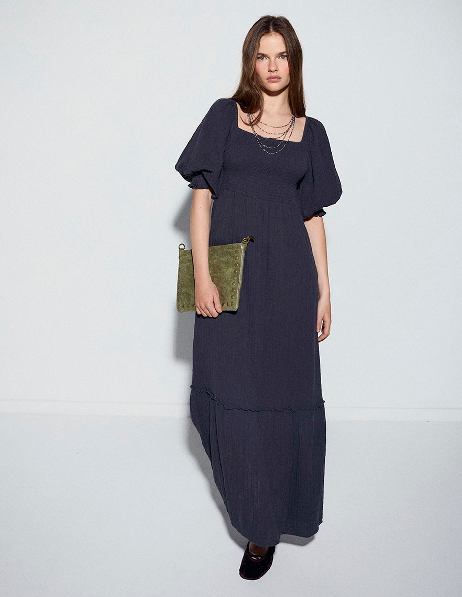 Vestido largo casual para mujer