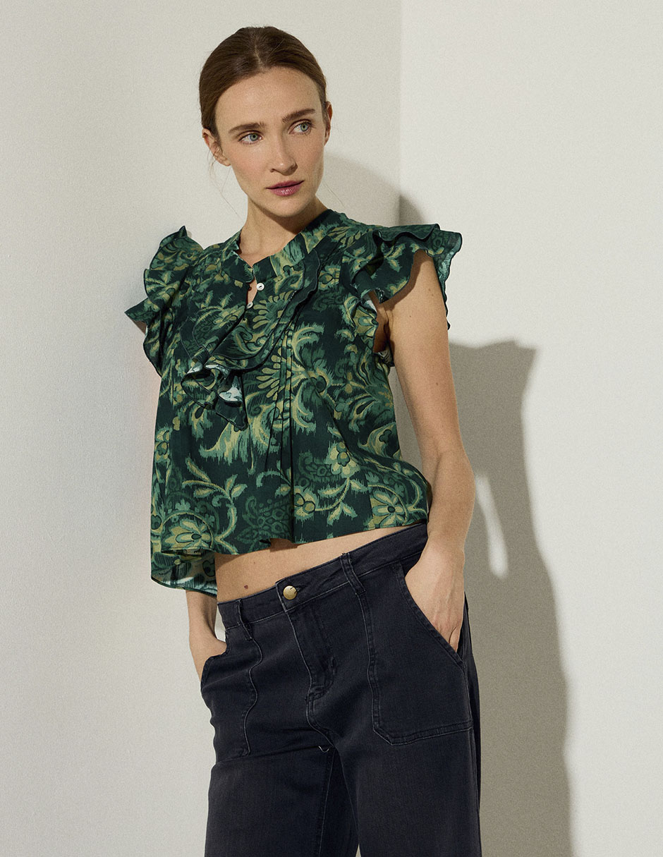 BLUSA SPRING 26 manga Corta para mujer 2