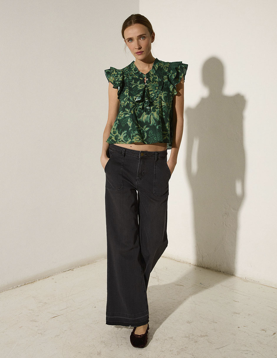 BLUSA SPRING 26 manga Corta para mujer 3