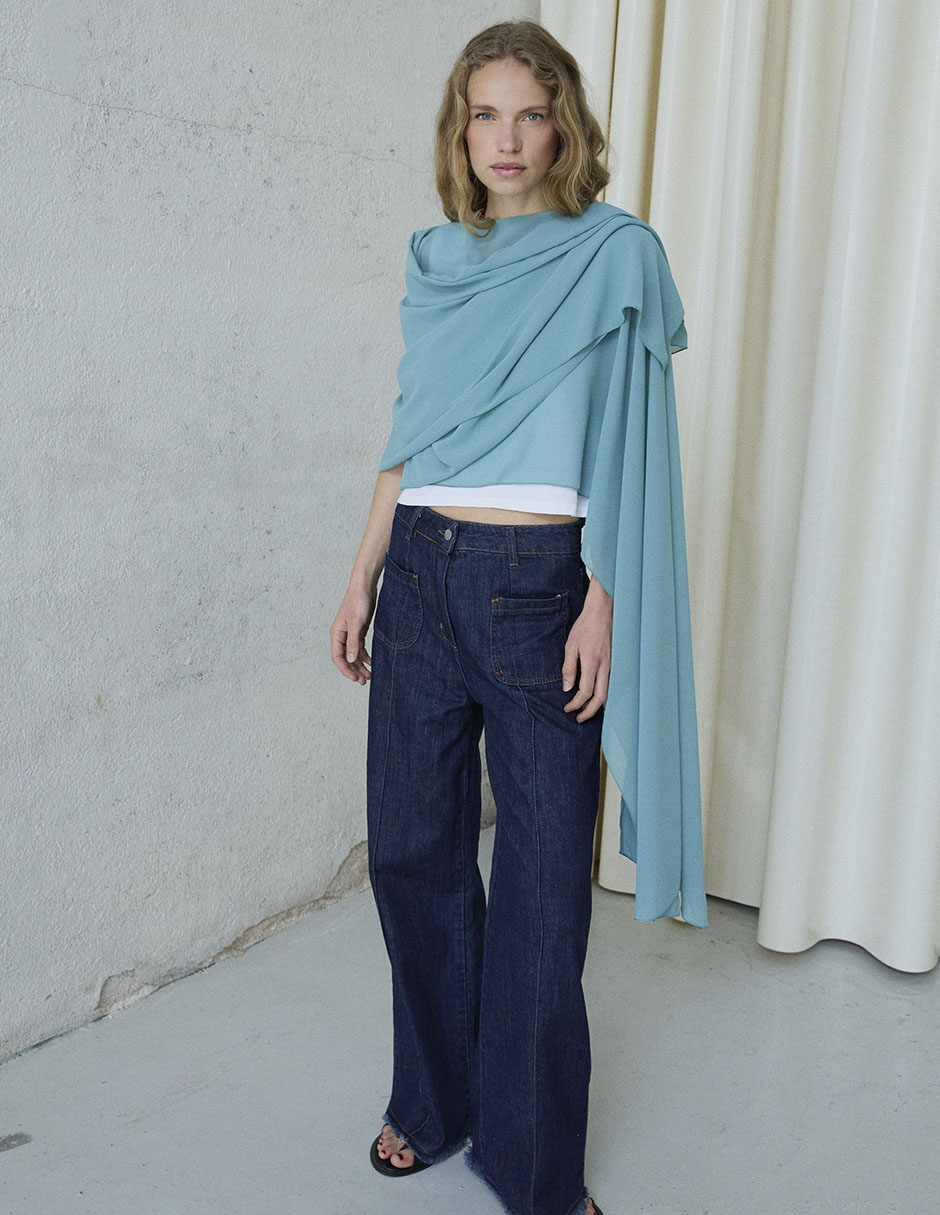 Capa/Poncho/Kimono Para Mujer 2