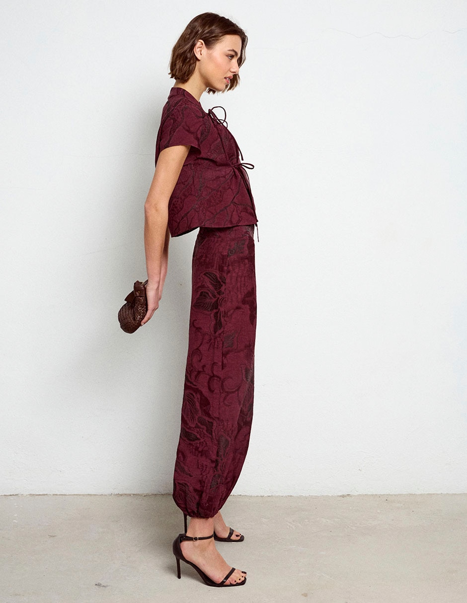 Pantalón jogger renatta&go amplio para mujer
