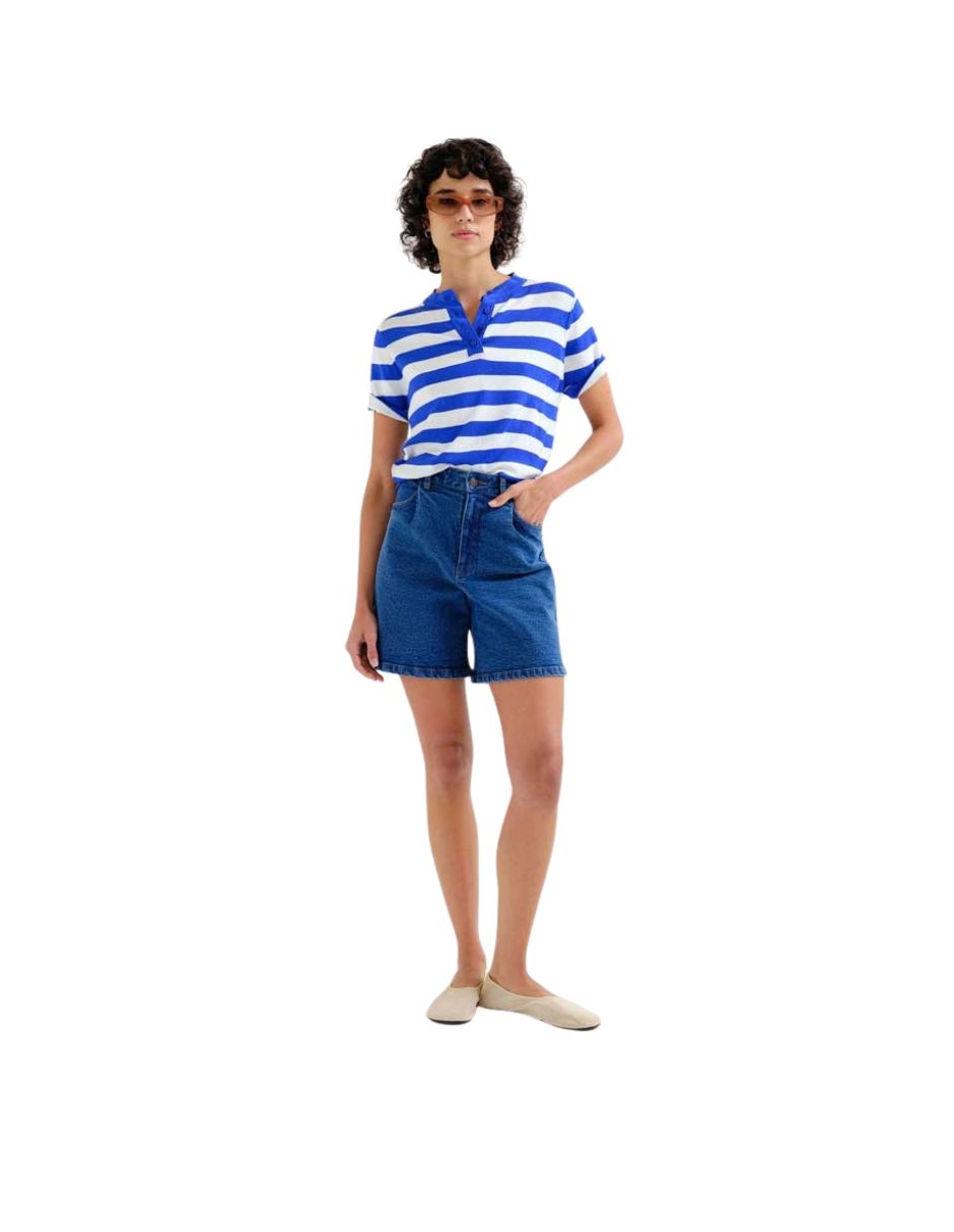 Blusa compañía fantastica manga corta para mujer