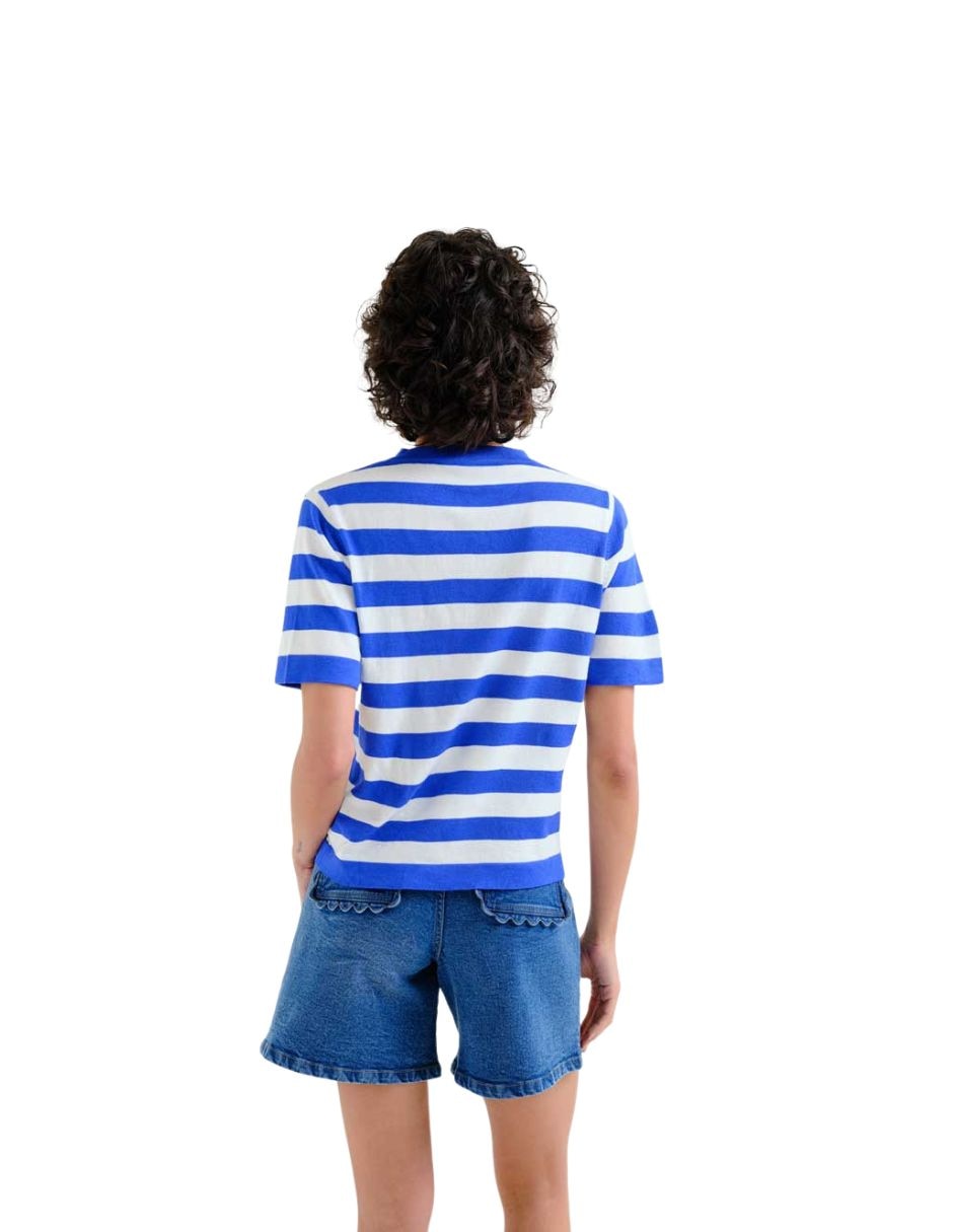 Blusa compañía fantastica manga corta para mujer
