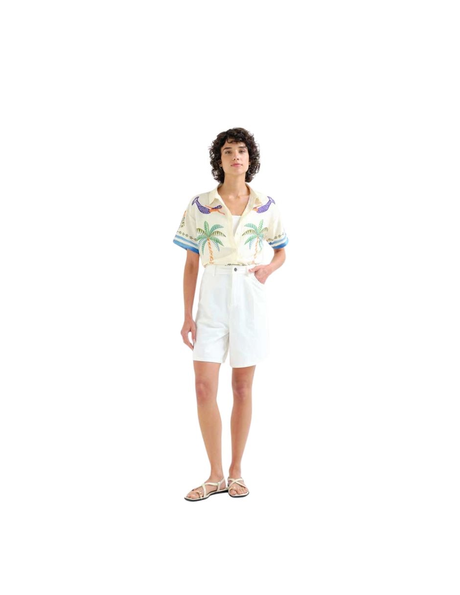 Blusa manga al codo para mujer 2