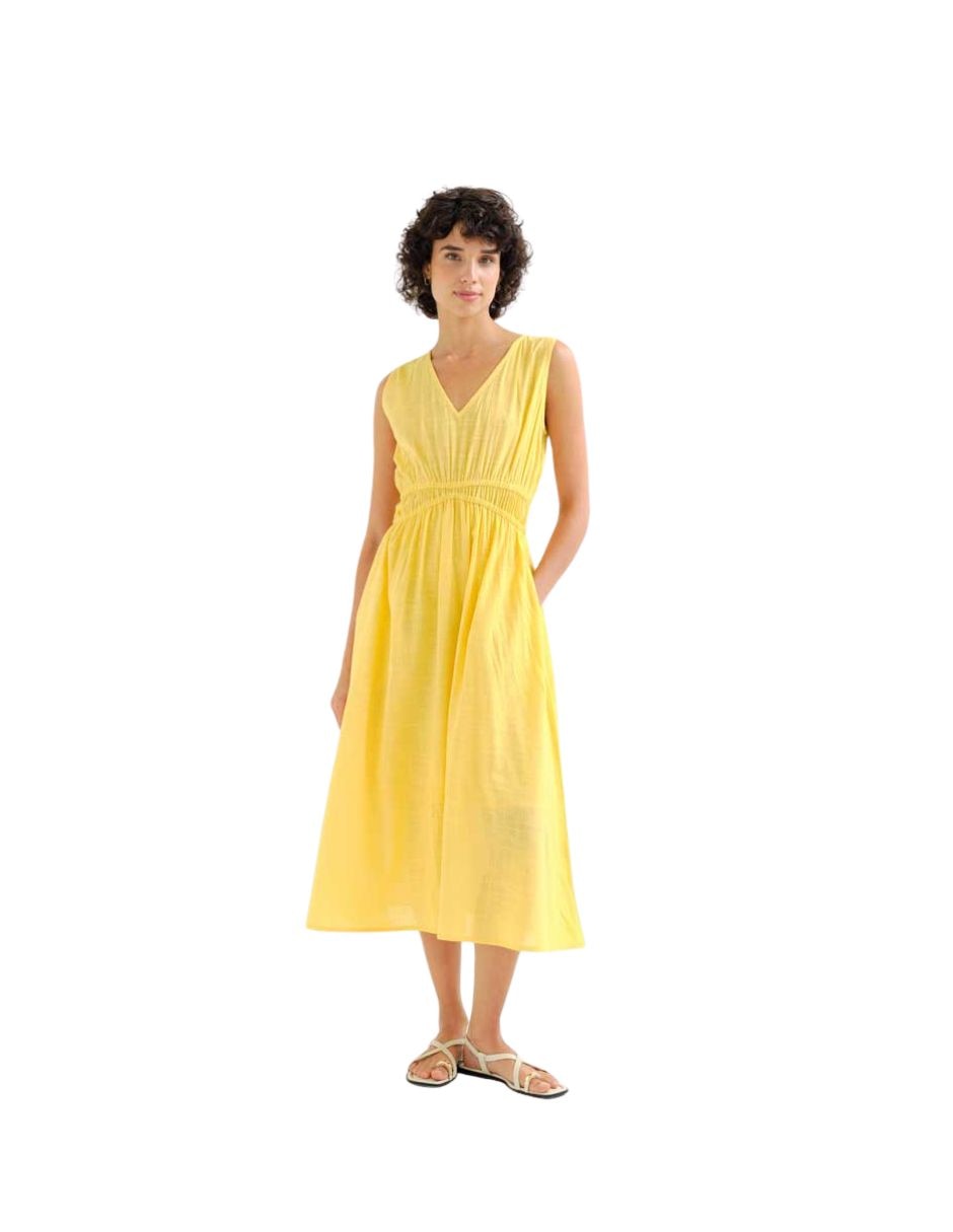 Vestido midi casual para mujer
