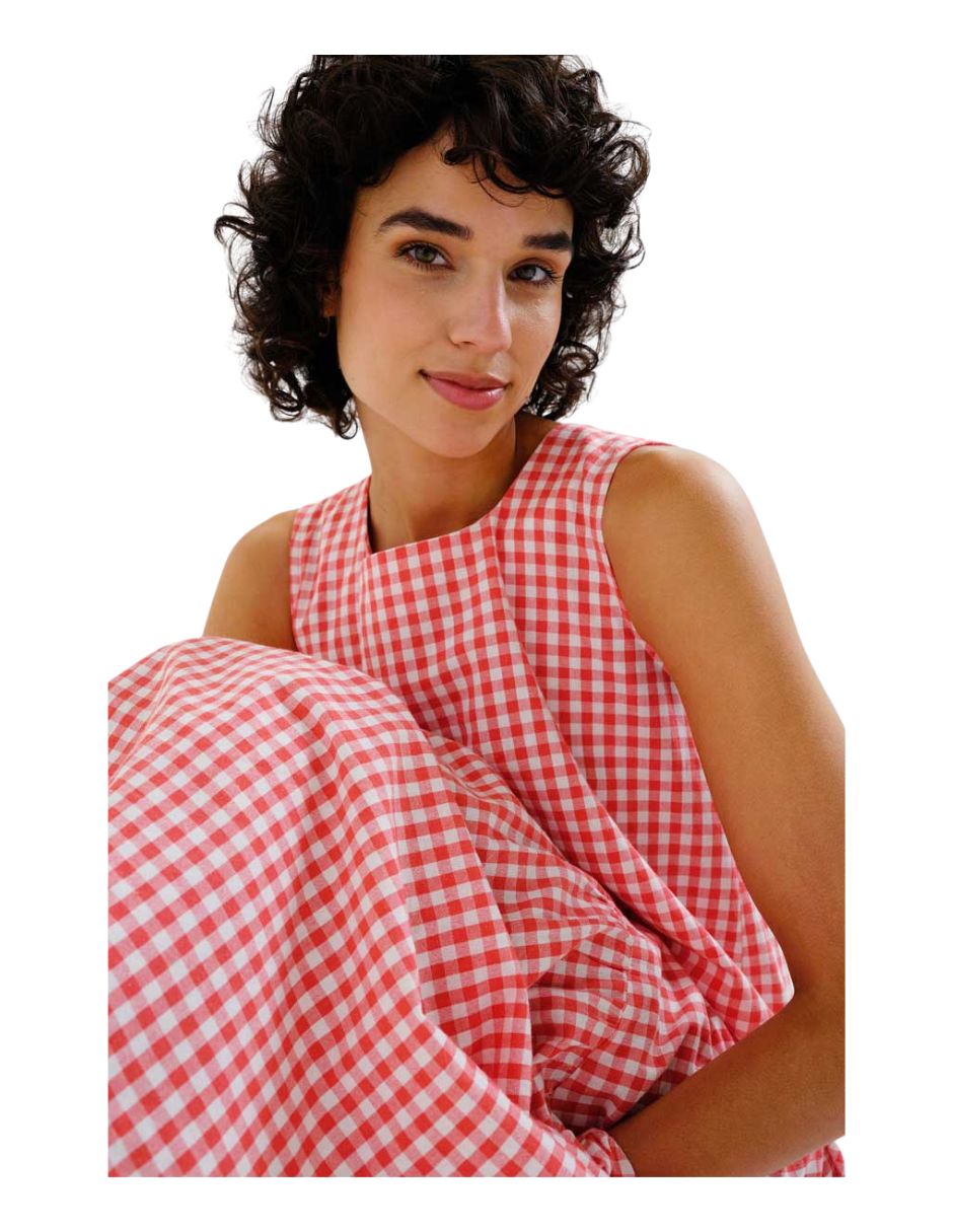 Vestido midi casual para mujer 4