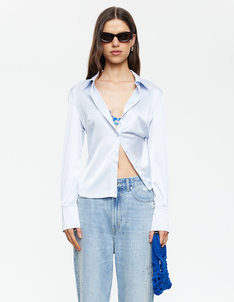 Camisa manga larga para mujer Camisa manga larga para mujer