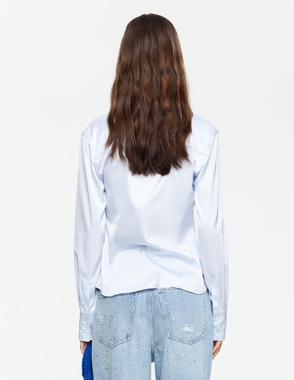 Camisa manga larga para mujer 4