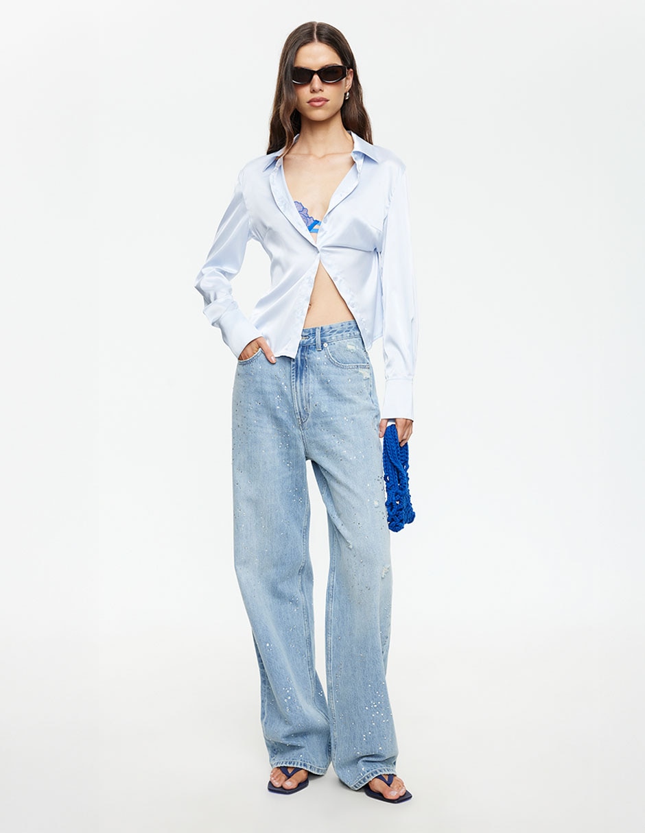 Camisa manga larga para mujer 5