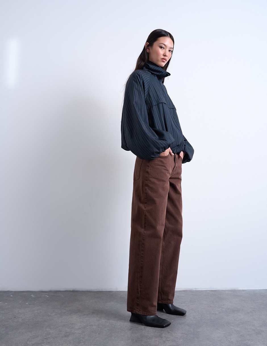 Pantalón regular para mujer 4