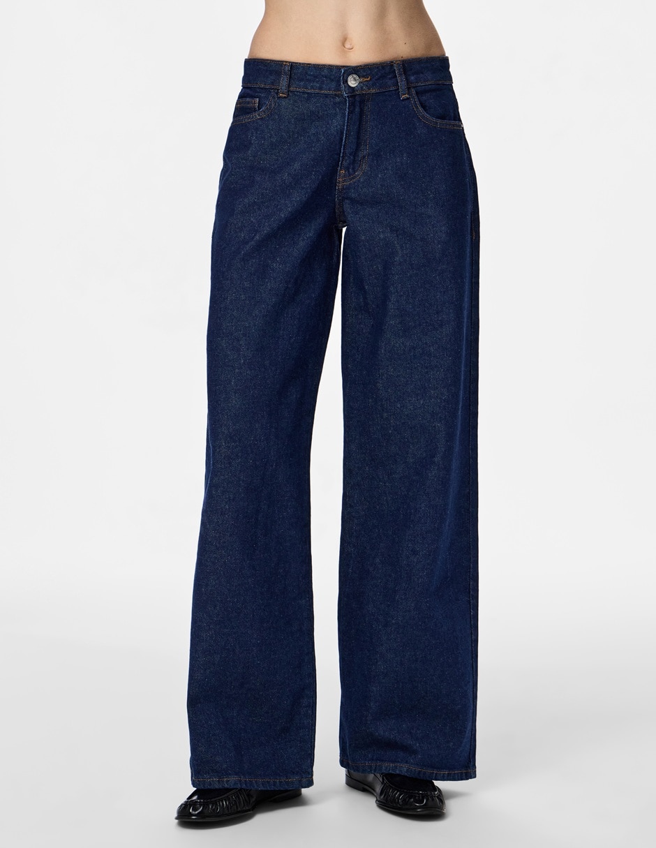 Jeans wide leg para mujer 2