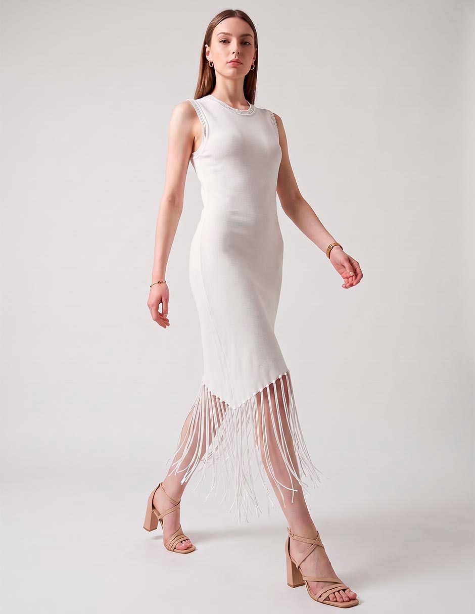 Vestido corto casual Studio F para mujer