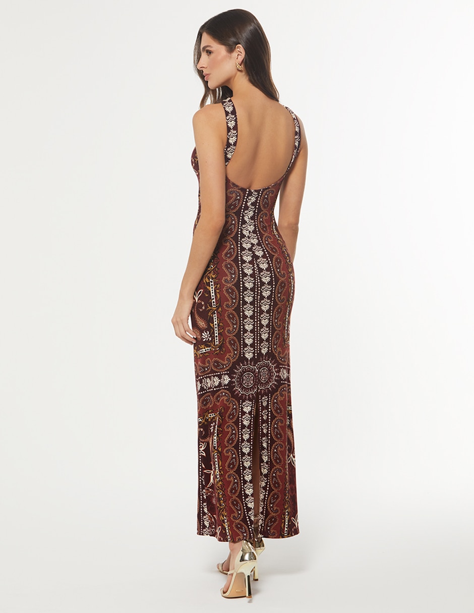 Vestido largo casual verano boho para mujer 2