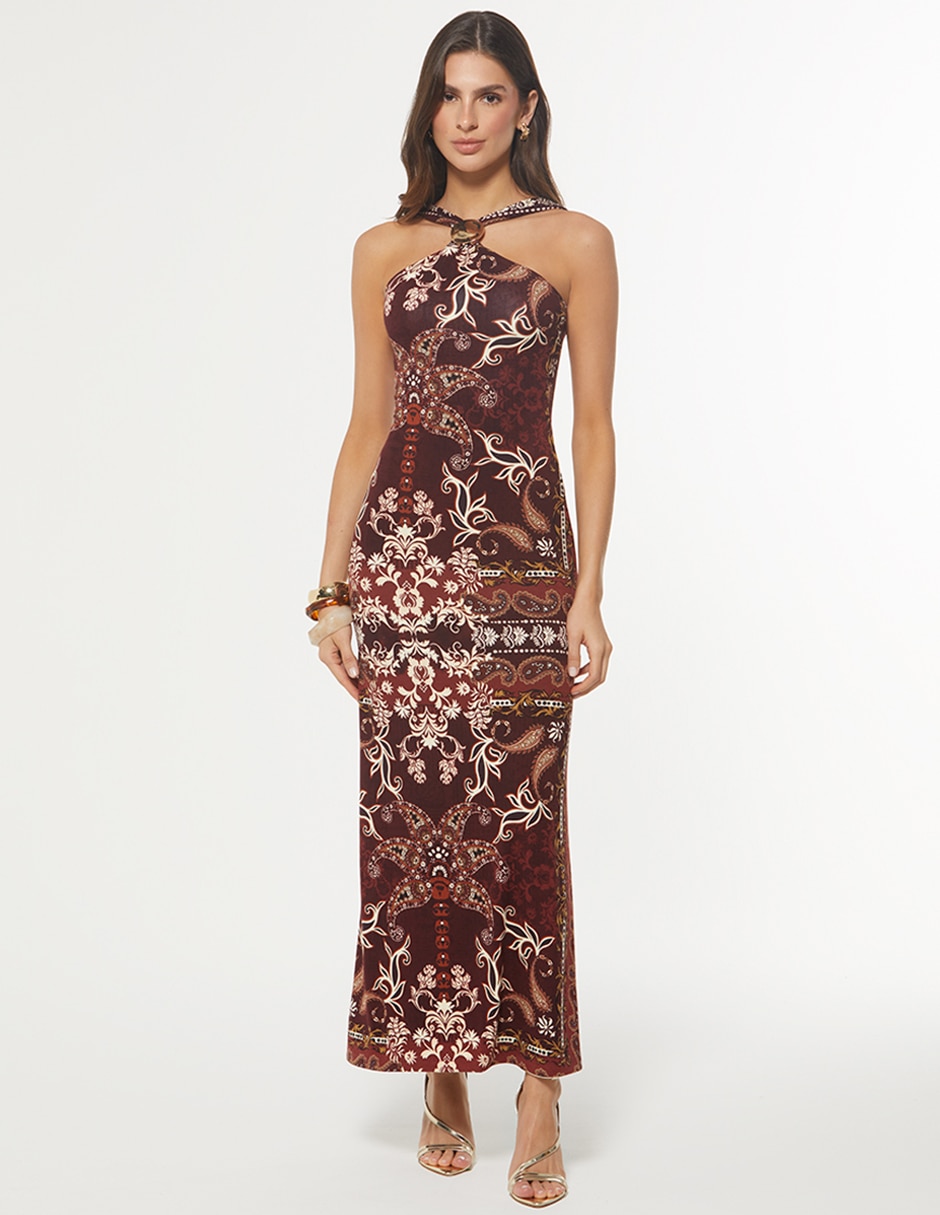 Vestido largo casual verano boho para mujer Vestido largo casual verano boho para mujer