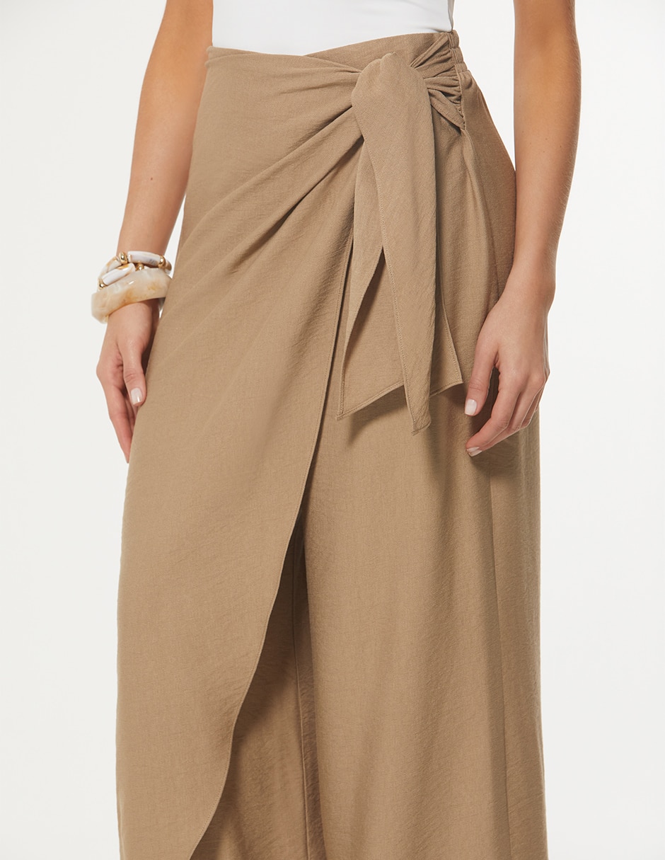 Pantalón easy pant studio f amplio para mujer
