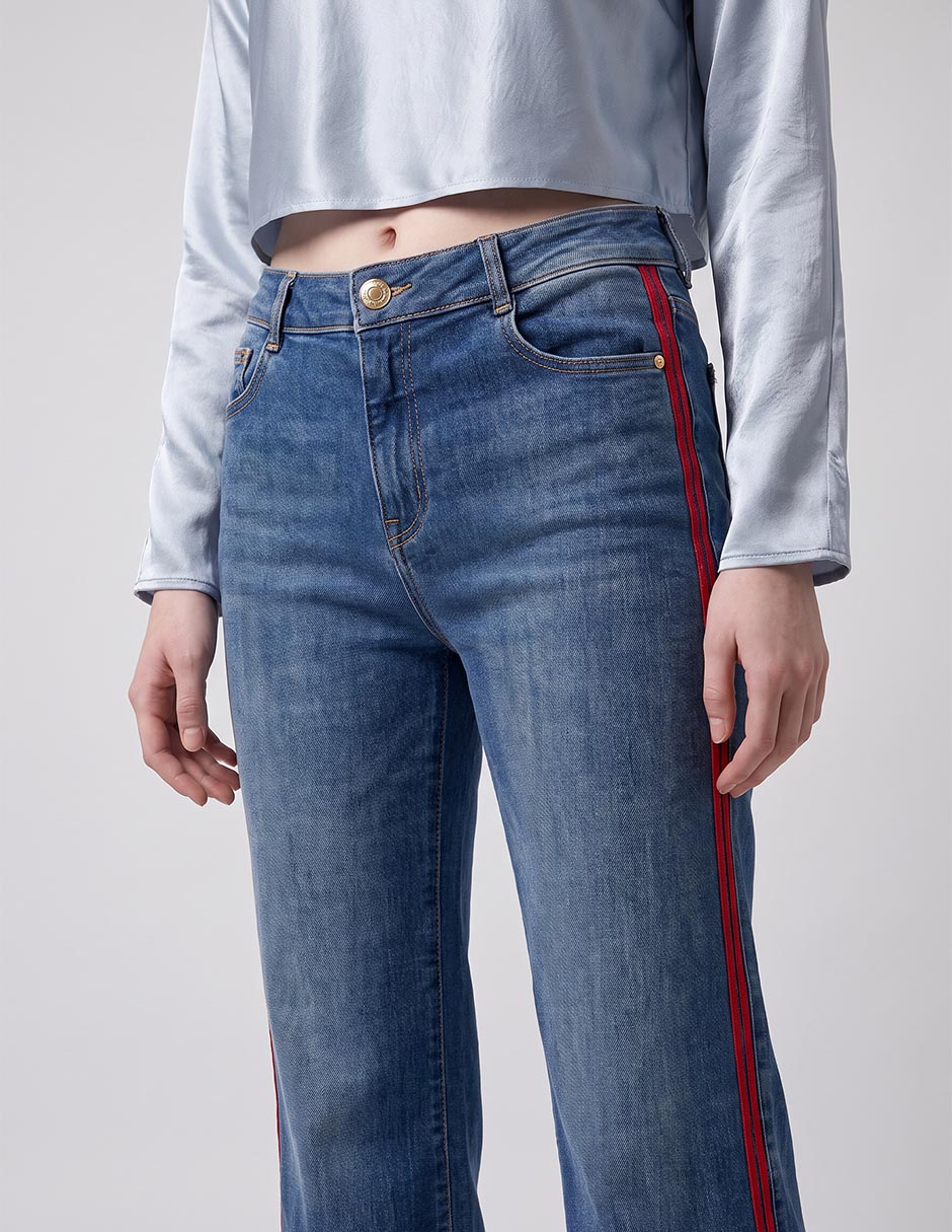 Jeans boot studio f para mujer