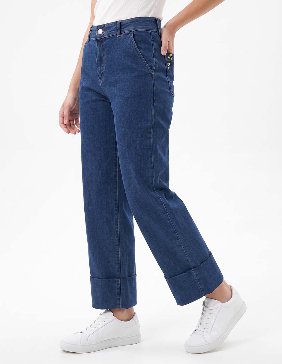 Pantalón straight para mujer
