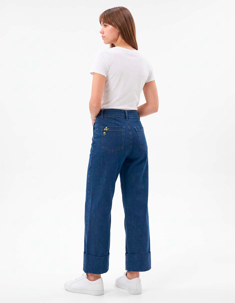 Pantalón straight para mujer 2