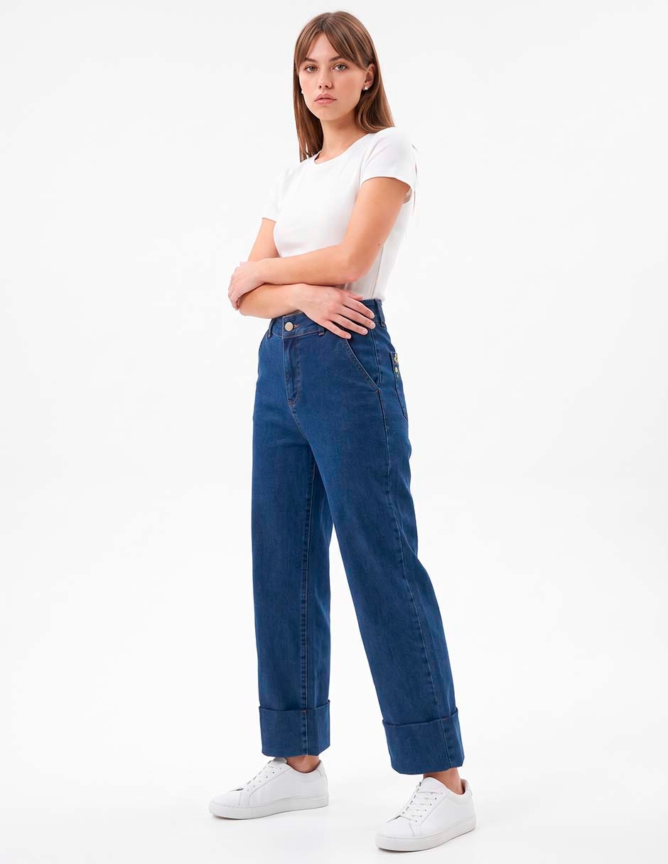 Pantalón straight para mujer 7