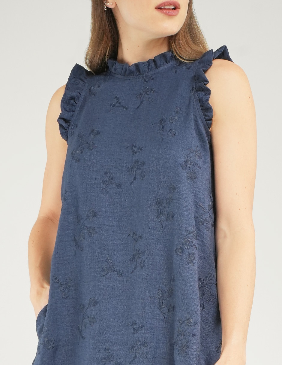 Vestido corto casual para mujer 3