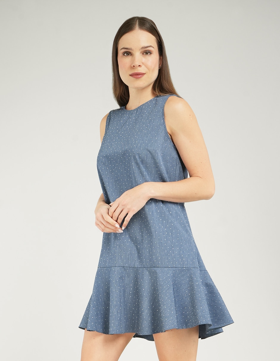 Vestido corto casual Parallel para mujer