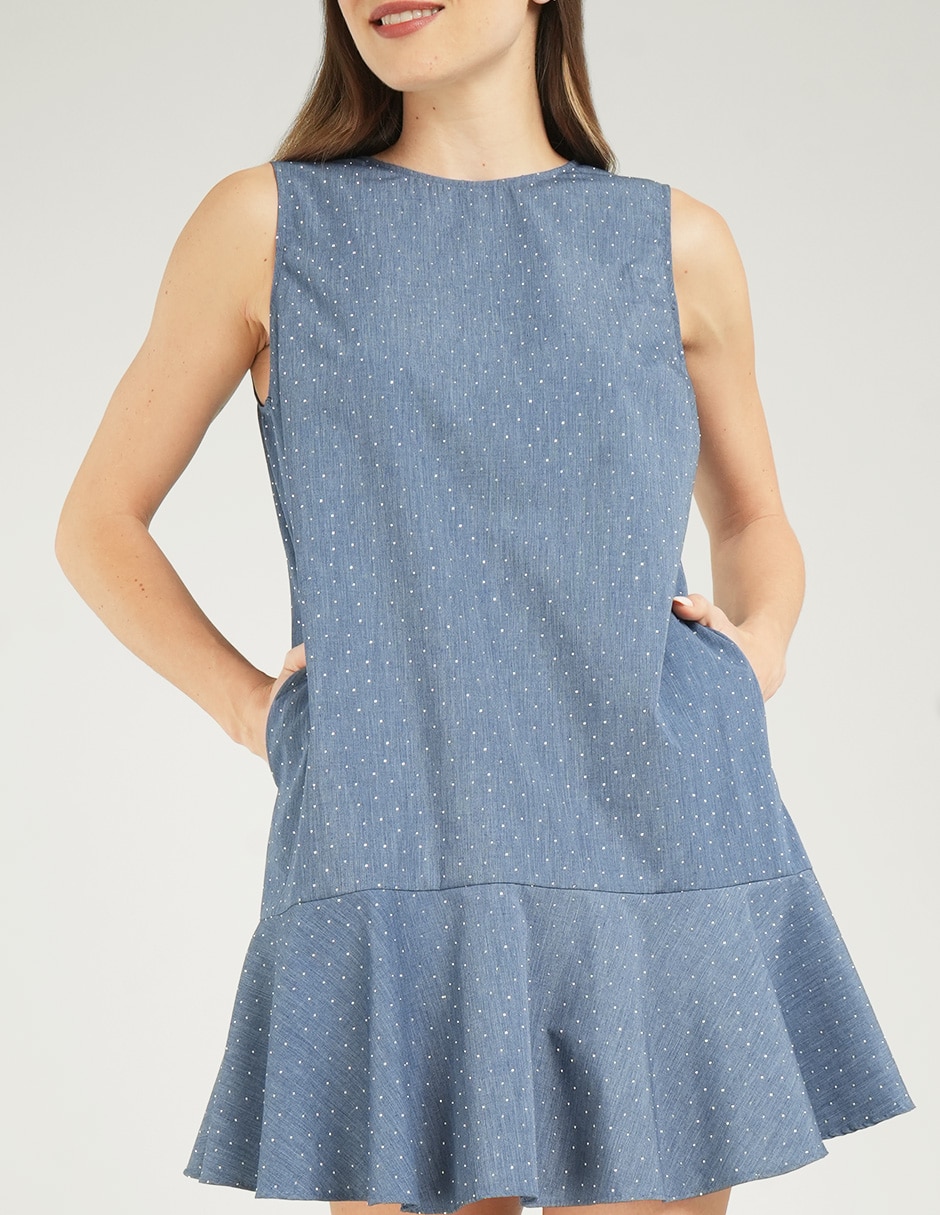 Vestido corto casual Parallel para mujer
