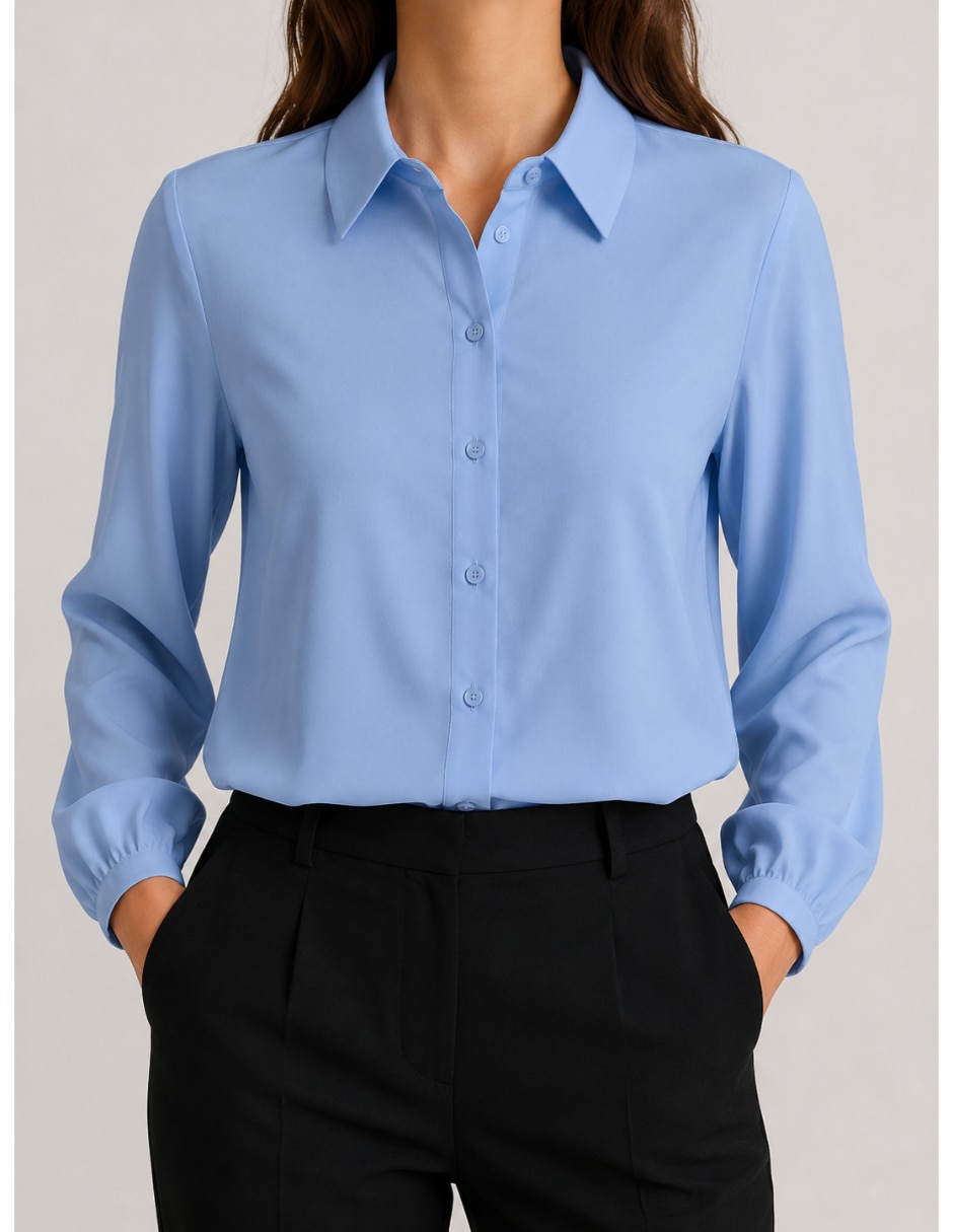 Camisa manga larga para mujer