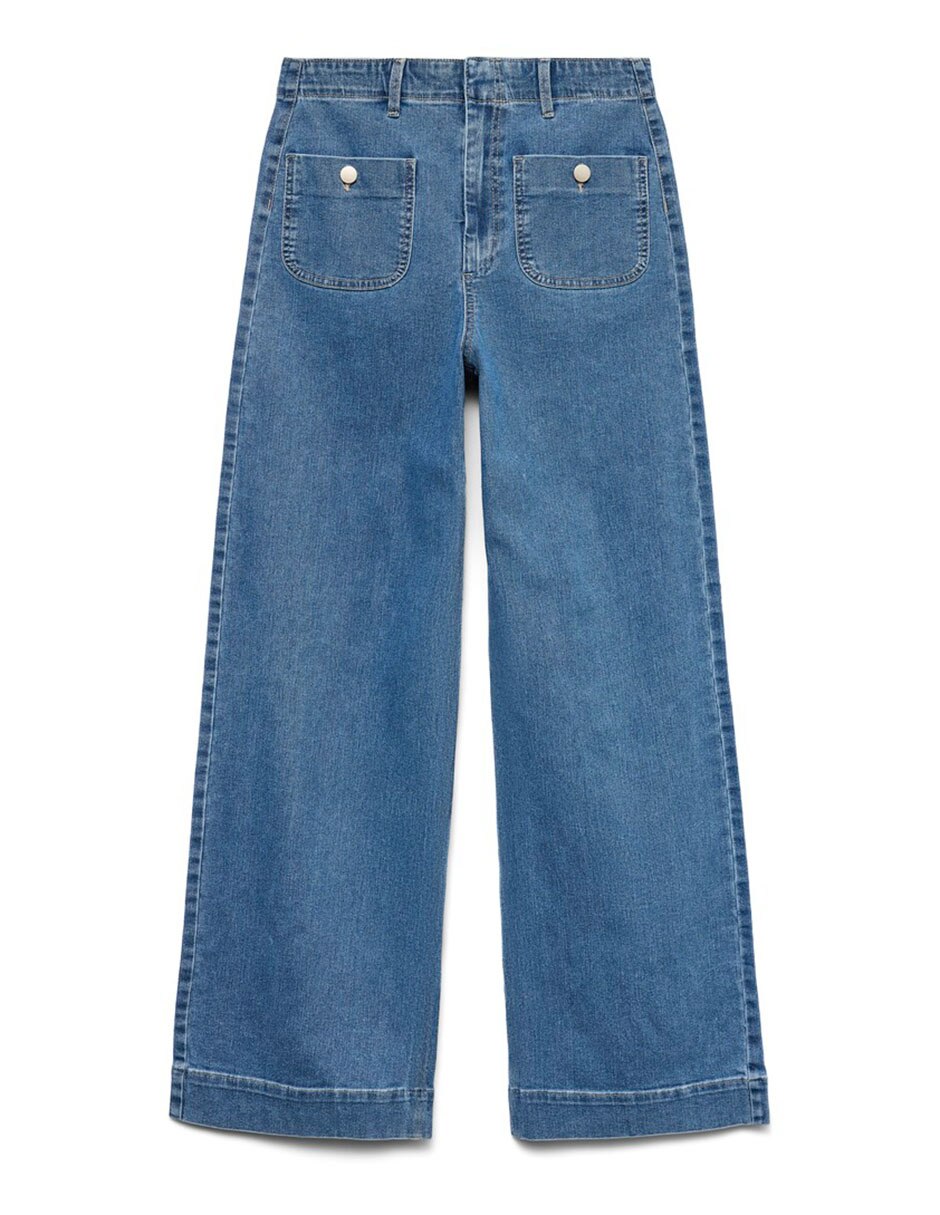 Jeans wide leg para mujer 4