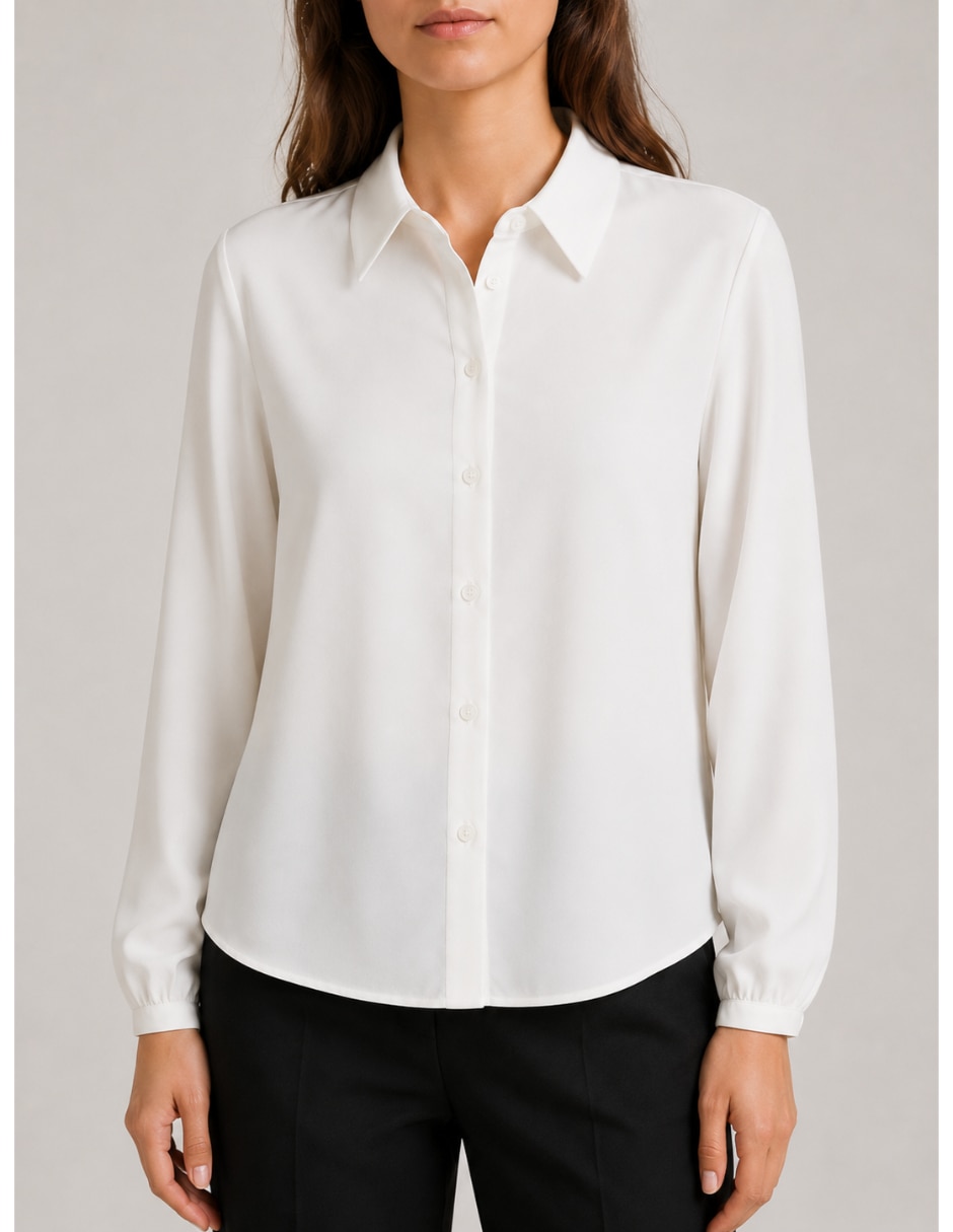 Camisa manga larga para mujer 4