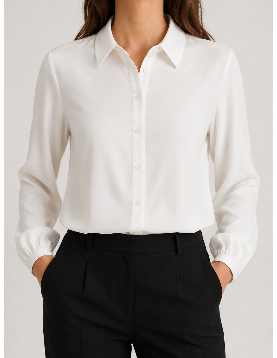 Camisa manga larga para mujer 1