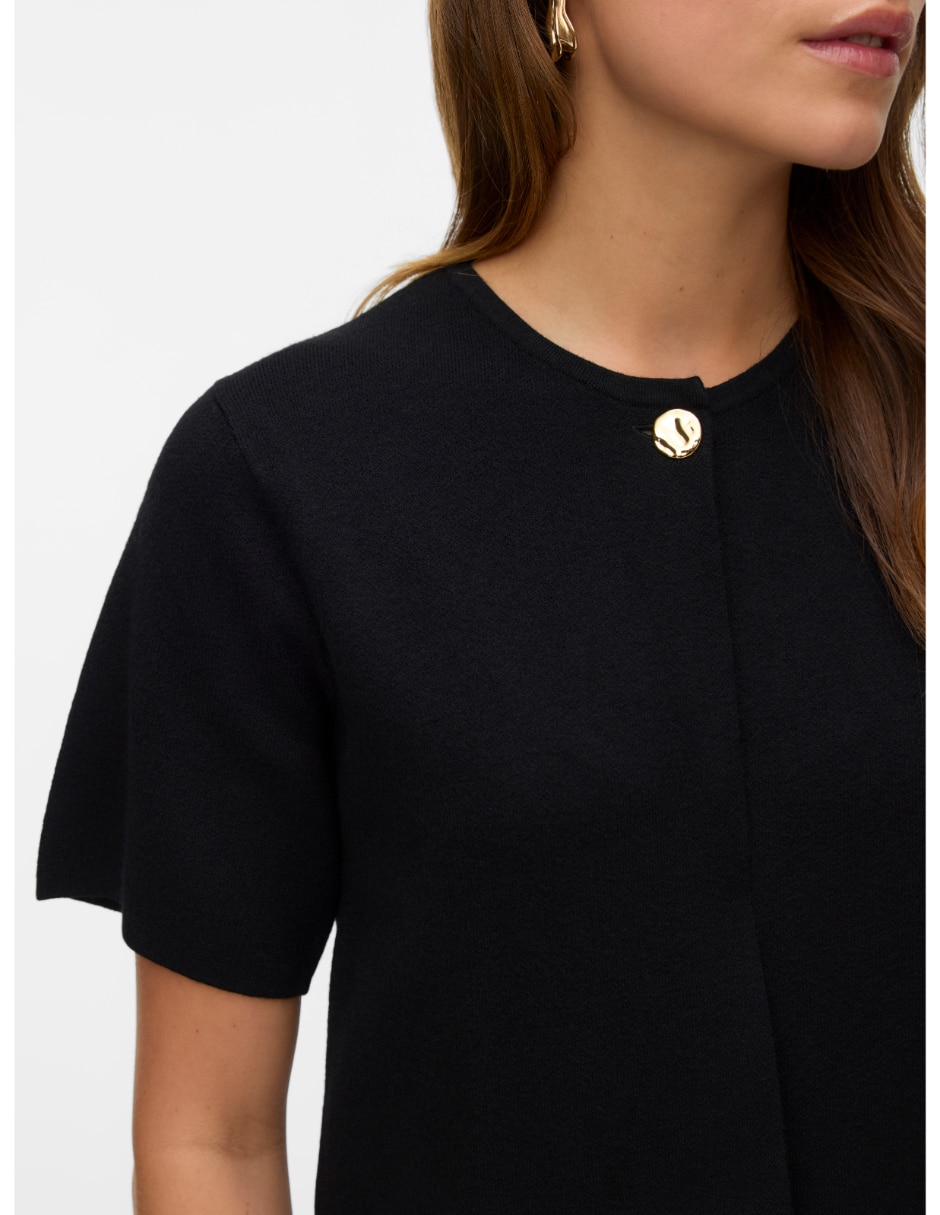 Suéter cuello redondo para mujer 4