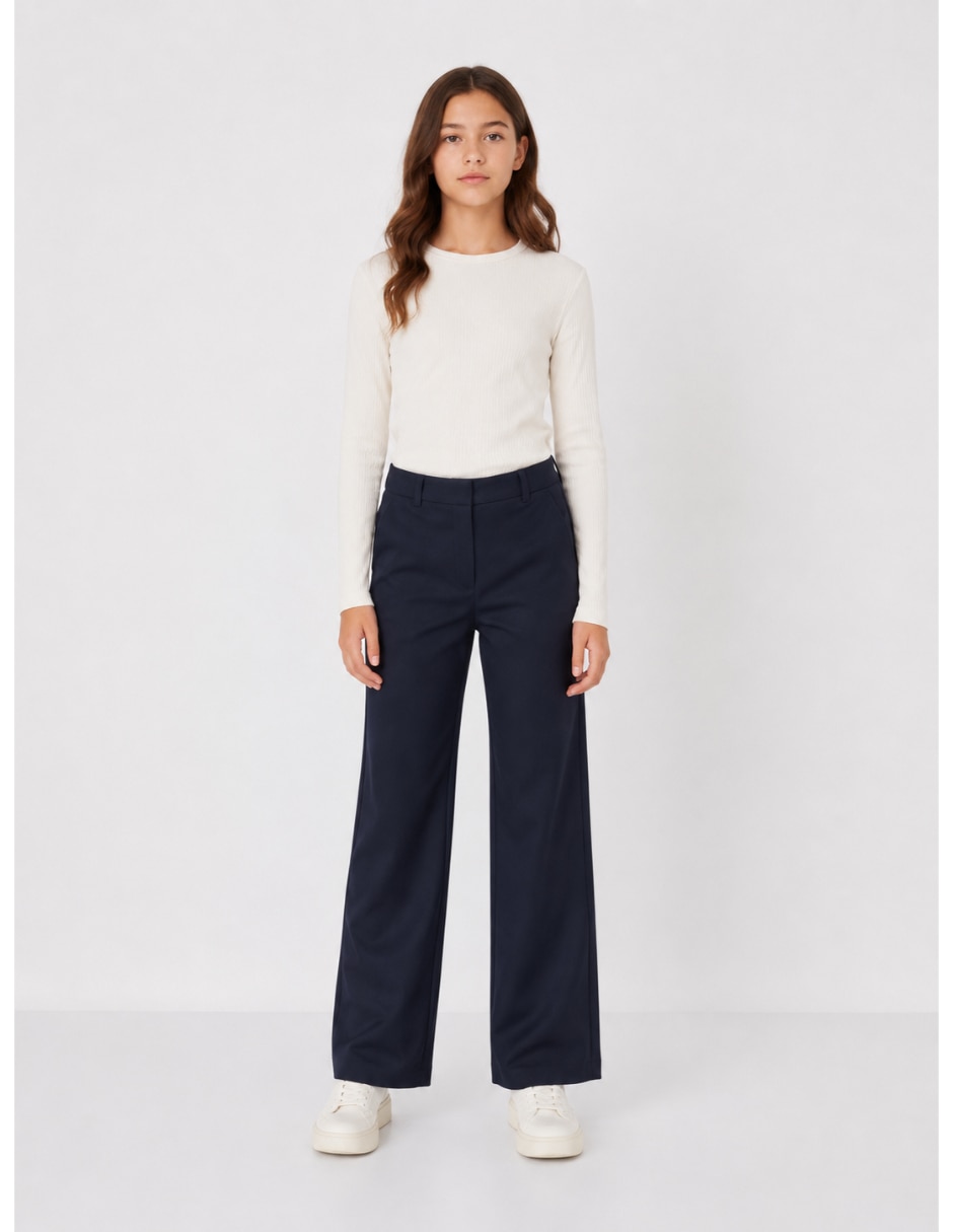 Pantalón de vestir Straight para mujer 2