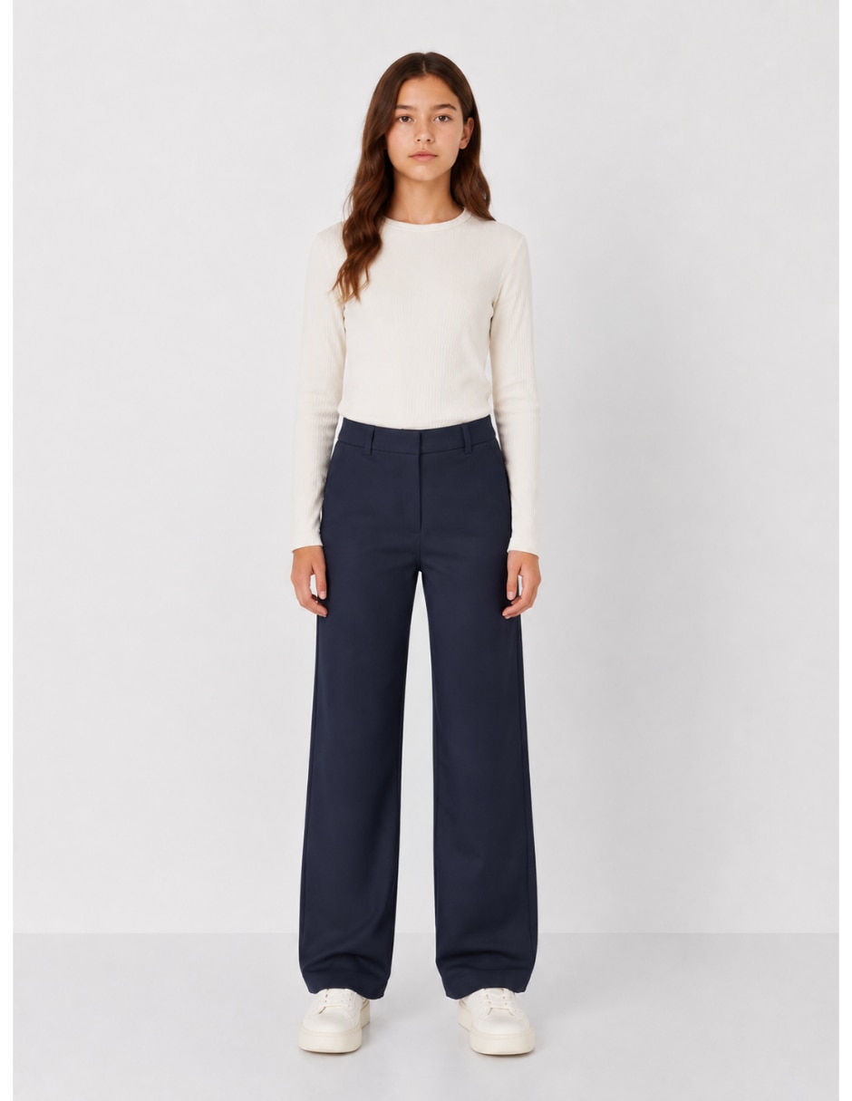 Pantalón de vestir Straight para mujer 3