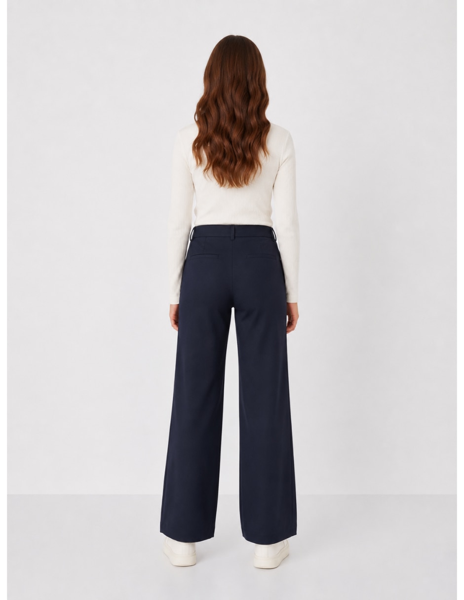 Pantalón de vestir Straight para mujer 4