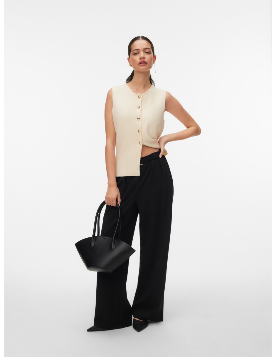 Pantalón de vestir Wide leg para mujer 2