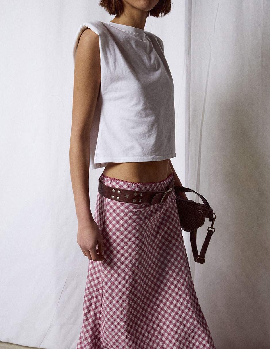 Falda crop a la cadera 6