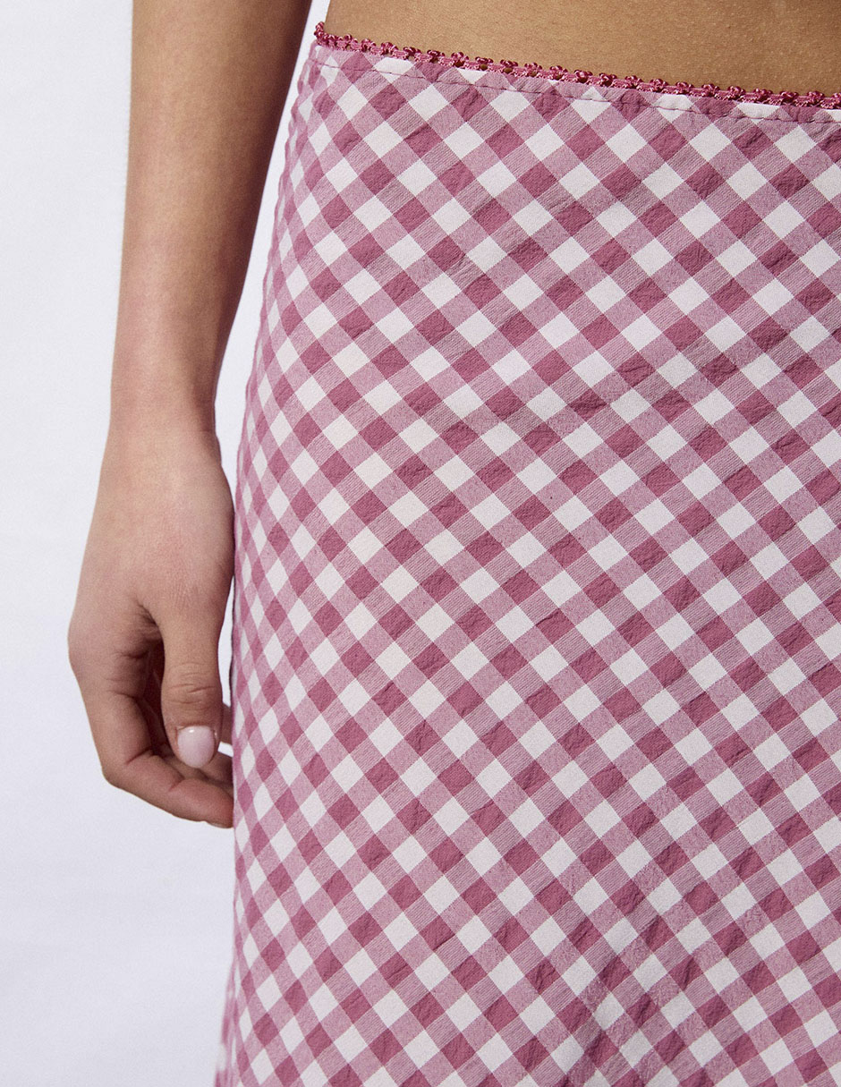 Falda crop a la cadera 7