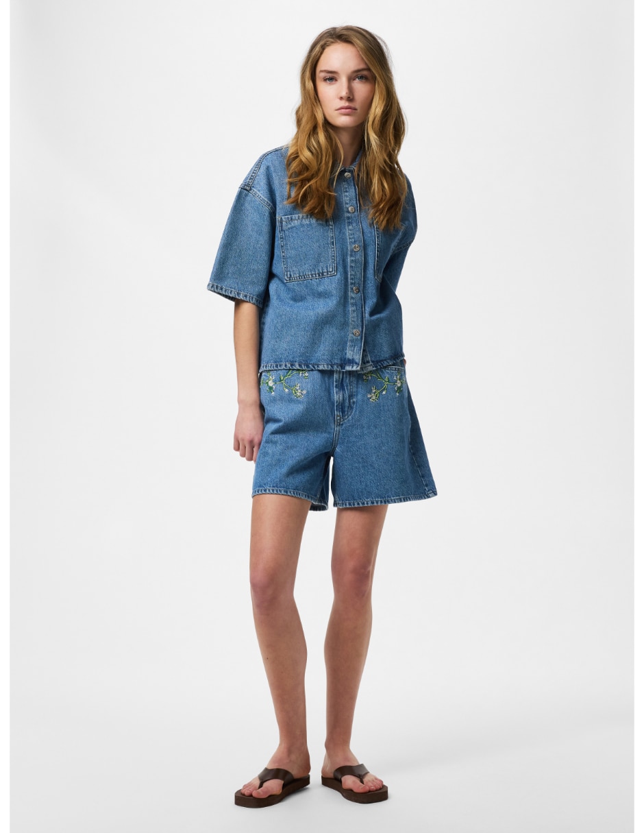 Short de algodón para mujer 4
