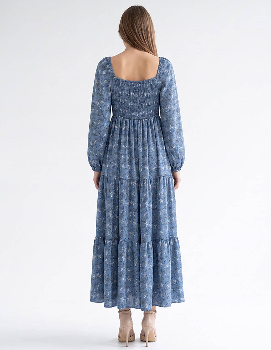 Vestido largo casual para mujer 3