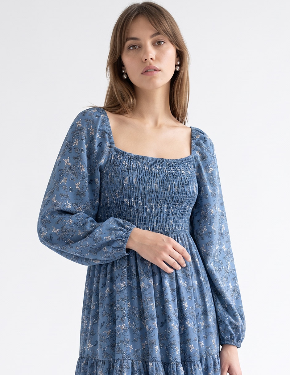 Vestido largo casual para mujer 2