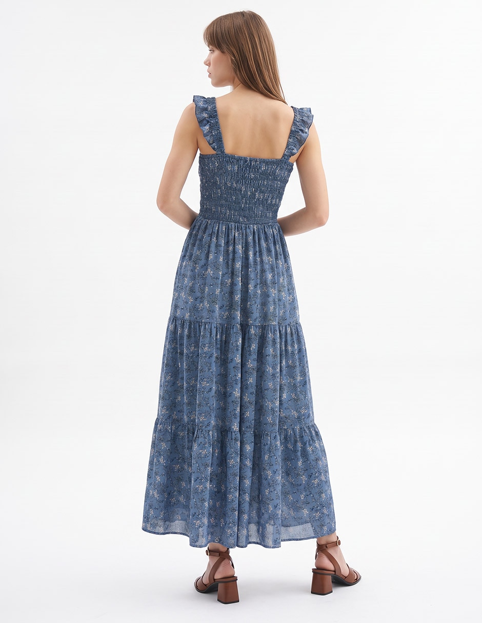 Vestido largo casual para mujer 4